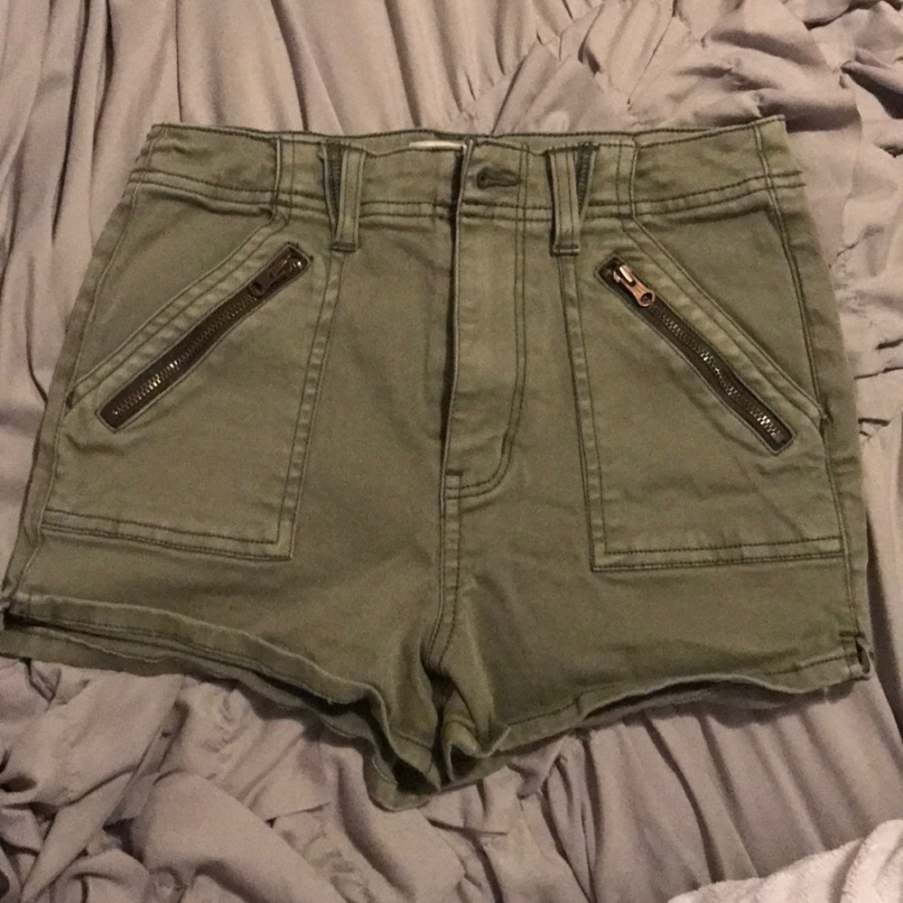 Abercrombie high waisted shorts